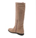 Botas camperas beige