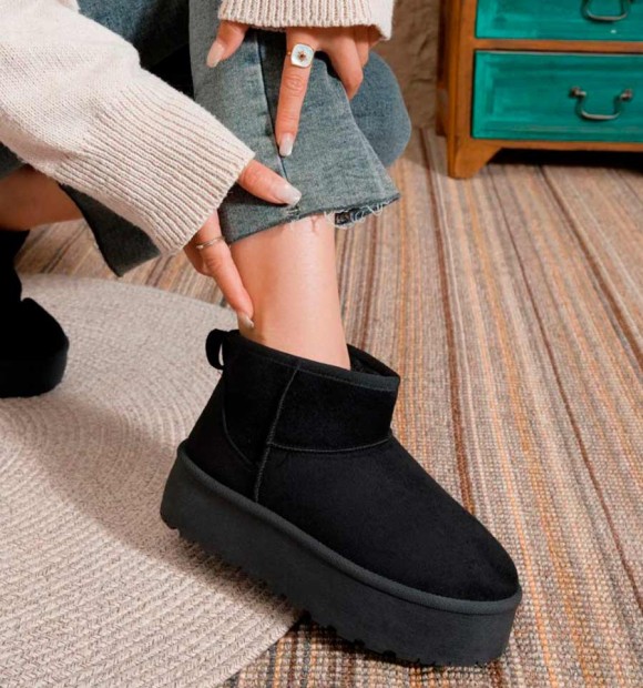 Botas australianas negras bajas