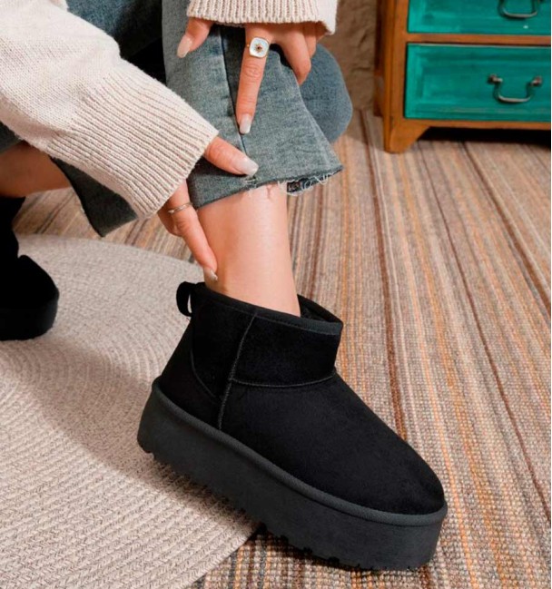 Botas australianas negras bajas