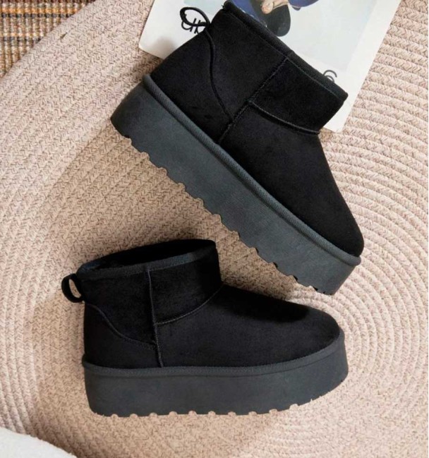 Botas australianas negras bajas