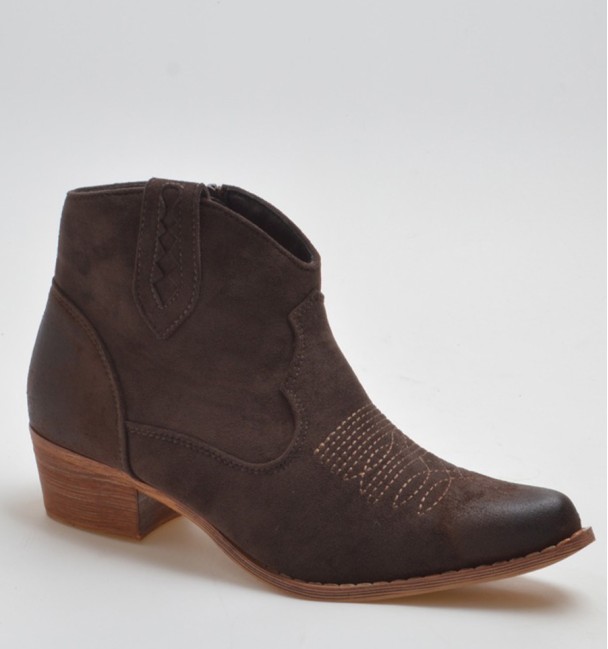 Botas cowboy cor café