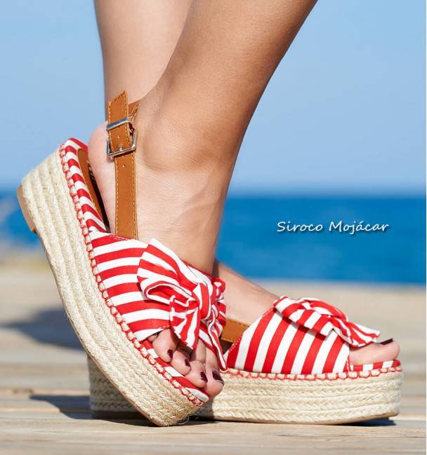 Sandalias Palawan Rojo
