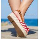 Sandalias Palawan Rojo
