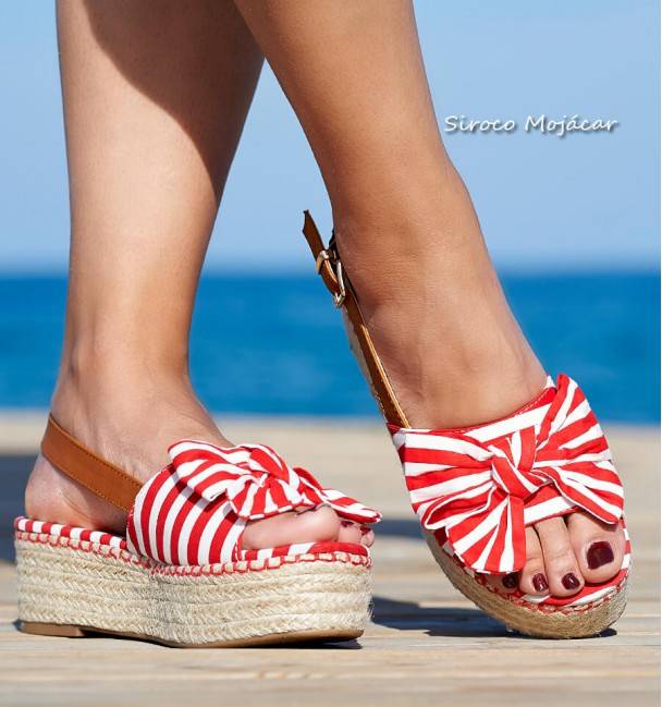 Sandalias Palawan Rojo