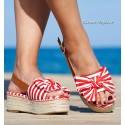 Sandalias Palawan Rojo