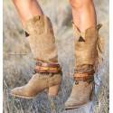 Botas Detroit Taupe