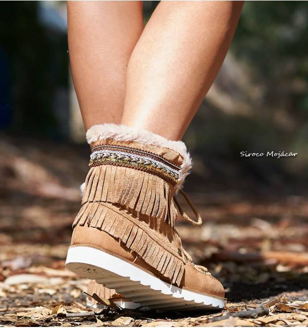 Hell Camel botas australianas con flecos