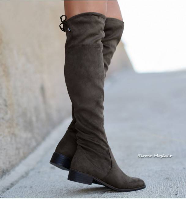 Botas Altas Bellagio Taupe