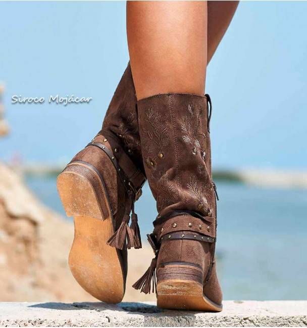 Botas Fontelina Taupe