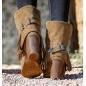 Botas Camperas Valance Taupe