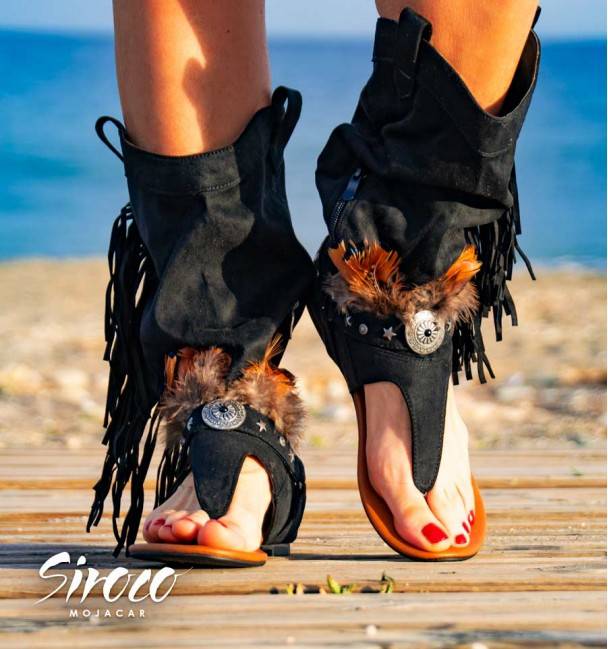 Botas Sandalias Noika Black