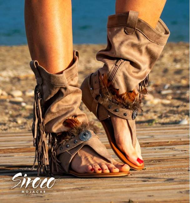 Botas Sandalias Noika Khaki