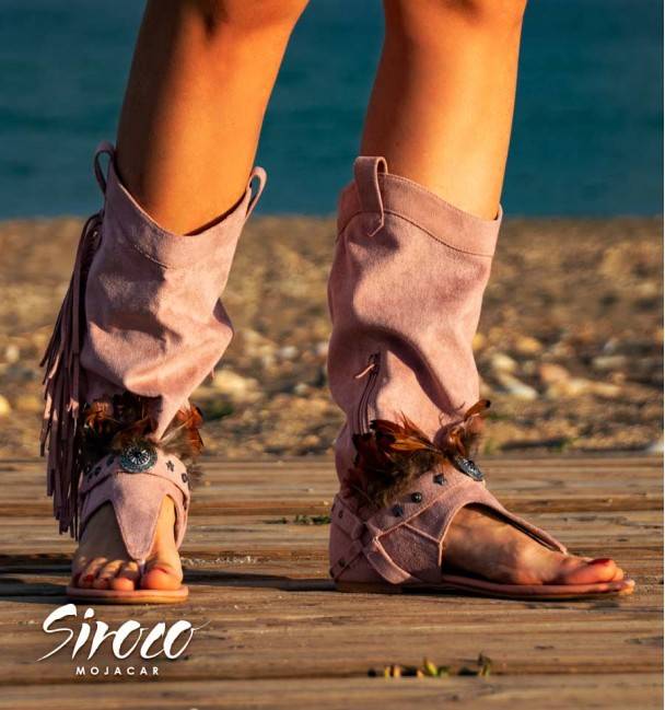 Botas Sandalias Noika Pink