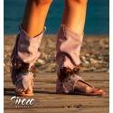 Botas Sandalias Noika Pink