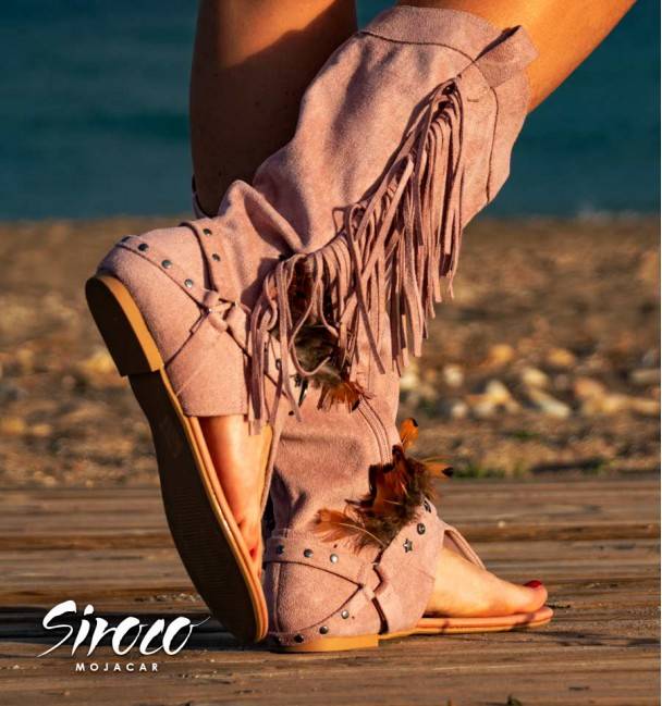 Botas Sandalias Noika Pink