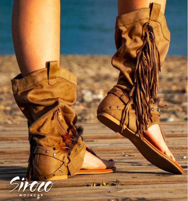 Botas Sandalias Noika Camel Botas Sandalias Noika Camel