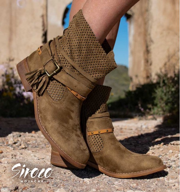 Botines Michigan Camel