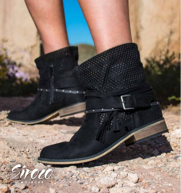 Botines Michigan Negro