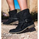 Botines Michigan Negro