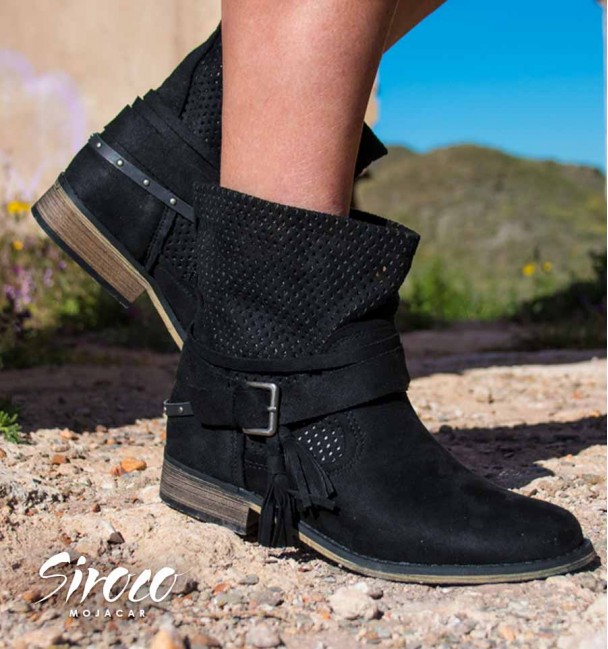 Botines Michigan Negro