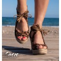 Sandalias Aldara Leopard