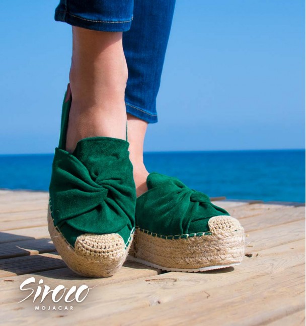 Alpargatas Aranui Green