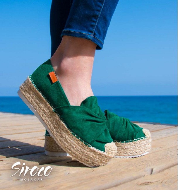 Alpargatas Aranui Green