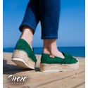 Alpargatas Aranui Green