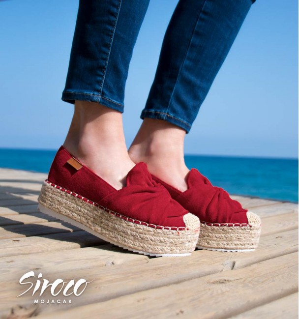 Alpargatas Aranui Red Alpargatas Aranui Red