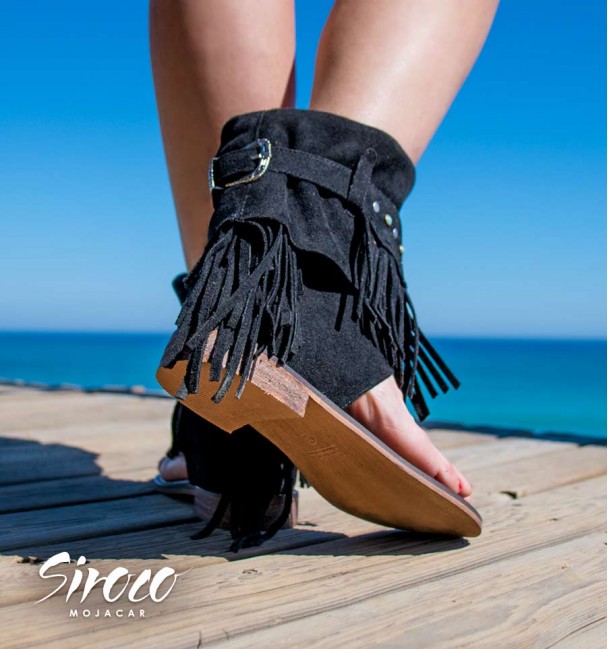 Botas Sandalias Cuba Black