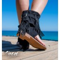 Botas Sandalias Cuba Black