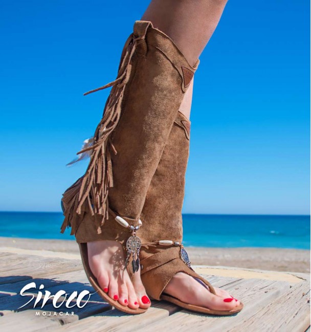 Botas Sandalias Azores Camel