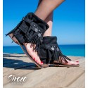 Botas Sandalias Tahití Black