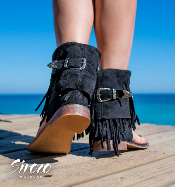 Botas Sandalias Tahití Black