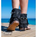 Botas Sandalias Tahití Black