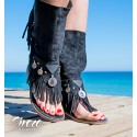 Botas Sandalias Tahití Black