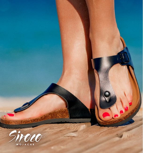 Sandalias Bottone Black