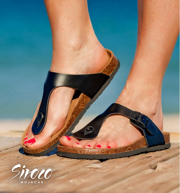 Sandalias Bottone Black