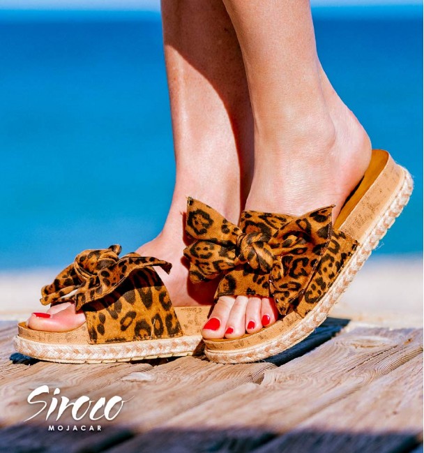 Sandalias Meriana Leopard