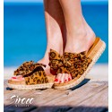 Sandalias Meriana Leopard