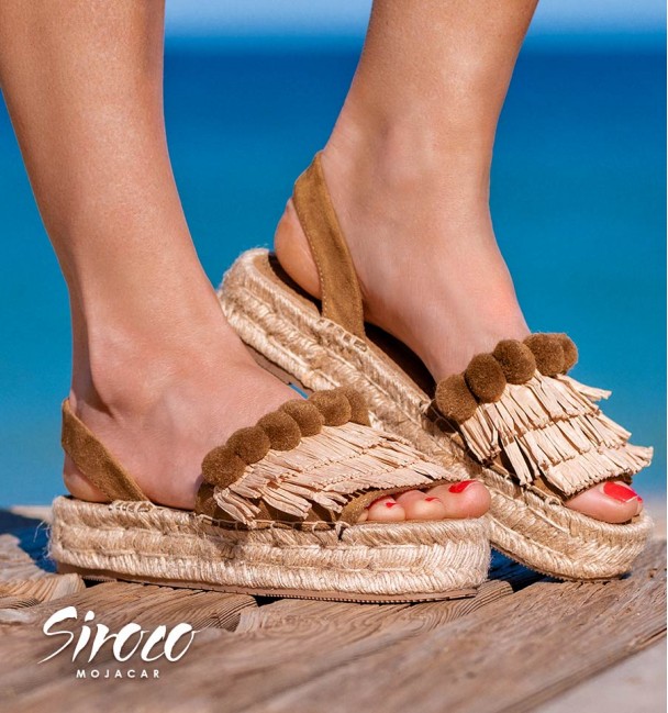 Alpargatas Chic Beige-Camel