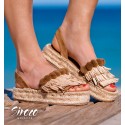 Alpargatas Chic Beige-Camel