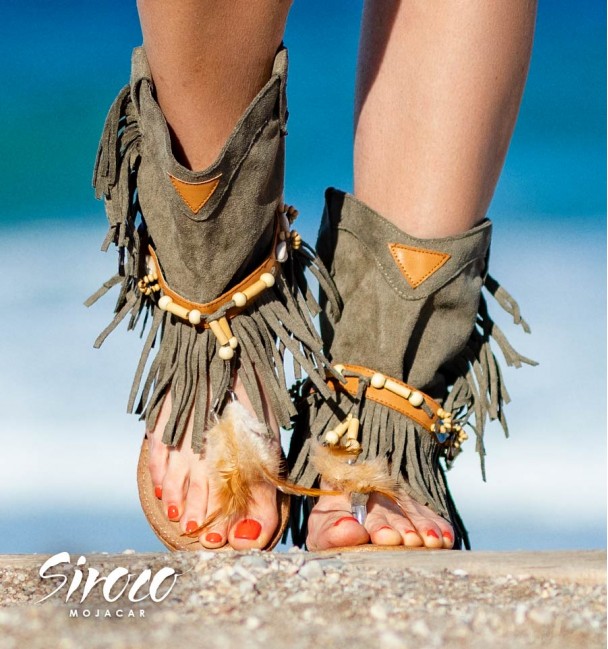 Sandals Boots Tropic Green