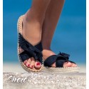 Sandalias Rodas Black