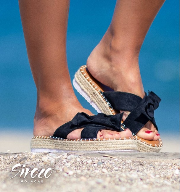 Sandalias Rodas Black