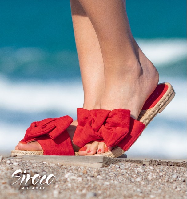 Sandalias Tricia Rojo
