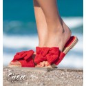 Sandalias Tricia Rojo