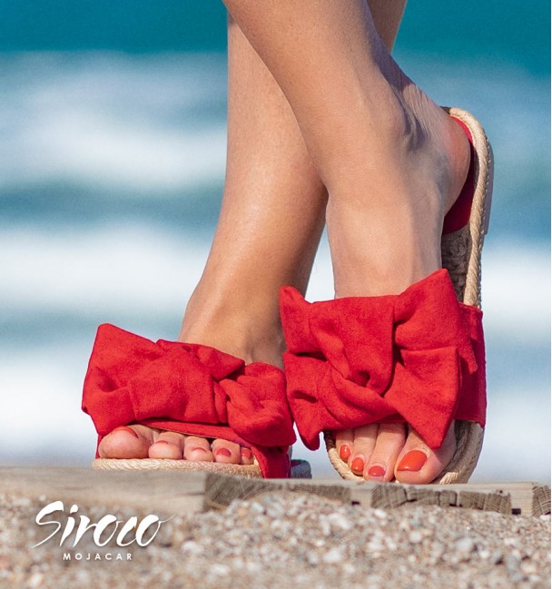 Sandalias Tricia Rojo
