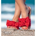 Sandalias Tricia Rojo
