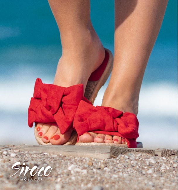 Sandalias Tricia Rojo